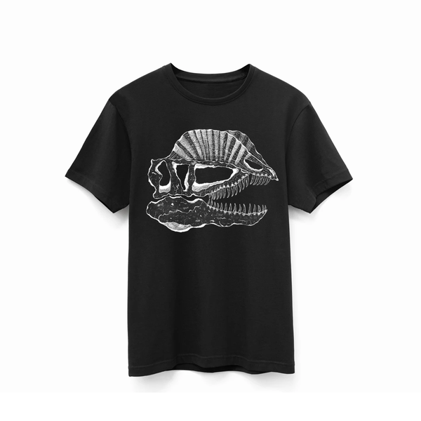 Dilophosaurus Black T-Shirt